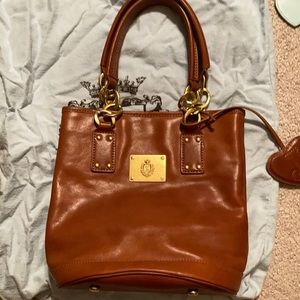 Juicy Couture cognac handbag